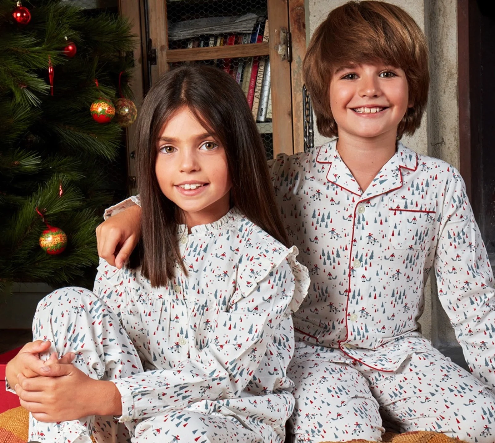 Boy S Printed Twill Cotton Pijama Set view 2