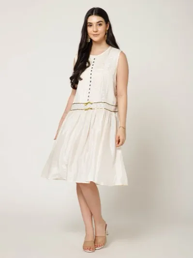 Viscose Santone Pleated Tunic 5