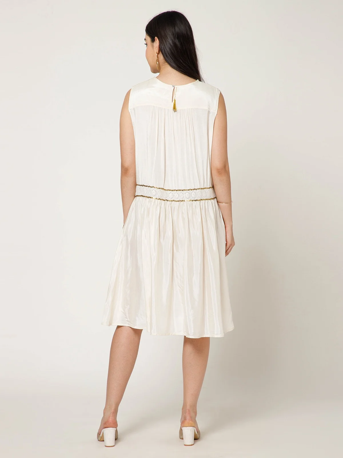 Viscose Santone Pleated Tunic 5 view 4