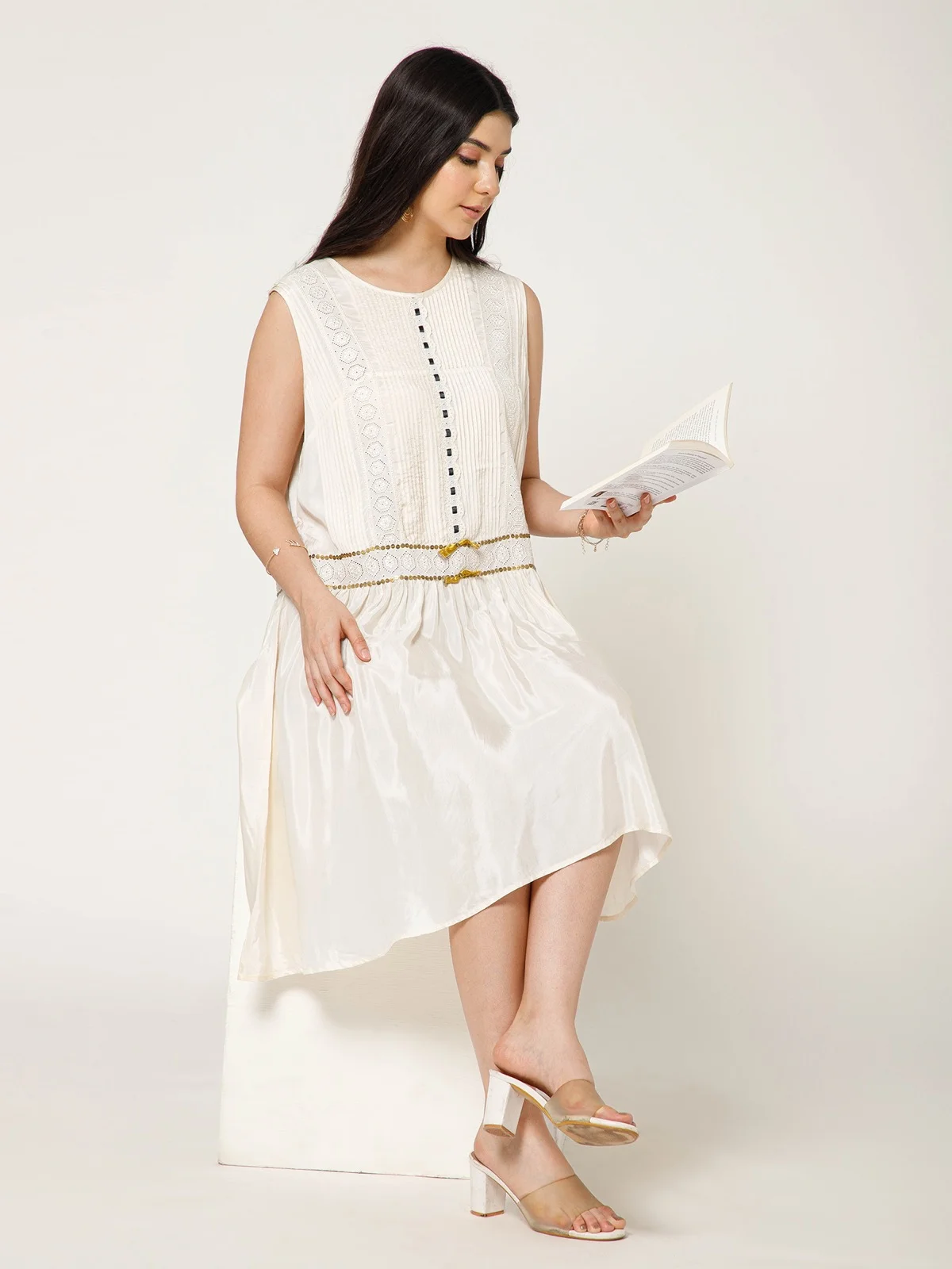 Viscose Santone Pleated Tunic 5 view 5